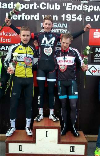 Dominik Bauer feiert ersten Sieg.RSC Rheinbach