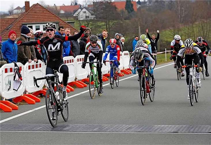 Dominik Bauer mit erstem Sieg für den RSC Rheinbach.Werner Moeller