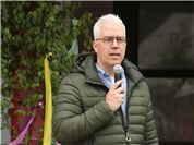 Dominik Gieler, Bürgermeister der Verbandsgemeinde Altenahr, dankte den Organisa...