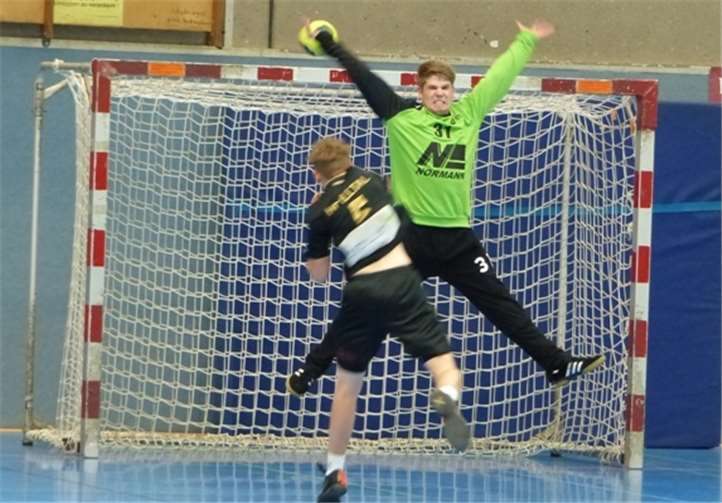 Dominik Knoll war wie immer ein großer Rückhalt im Tor. privat