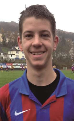 Dominik Schäfer, der Verteidiger in Torlaune.privat