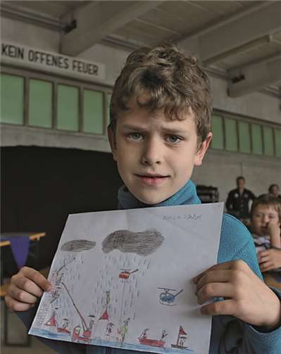 Dominik Treis gewann mit seinem Bild den zweiten Platz.