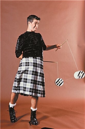 Donald Grant verzaubert die Besucher mit seiner Diabolo-Show. privat