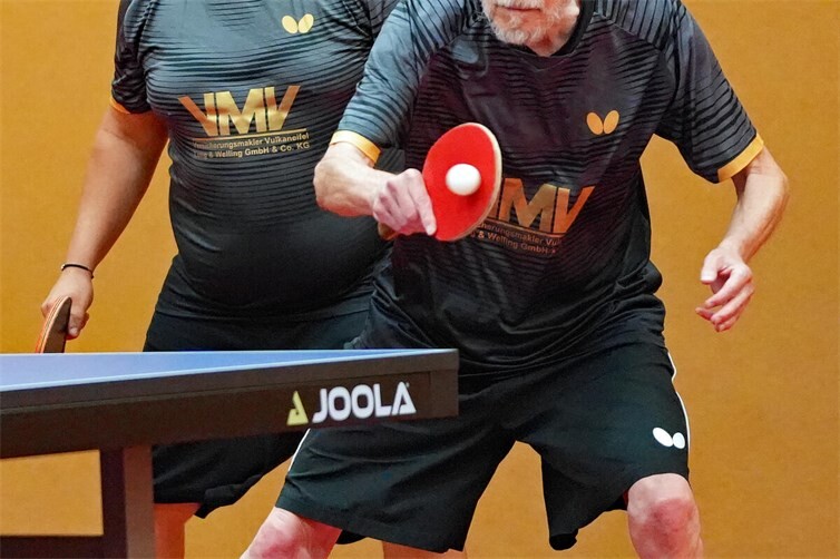 Doppel Bernd Schuler (v.) und Mac Munk bei ihrem Sieg am Samstag