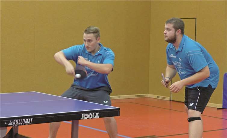 Doppel Mirko Heuft/Niklas Kohlhaas denkbar knapp geschlagen.Privat