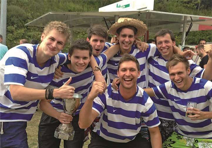 Dorfmeister 2013 wurde Bademeister Plauze. privat