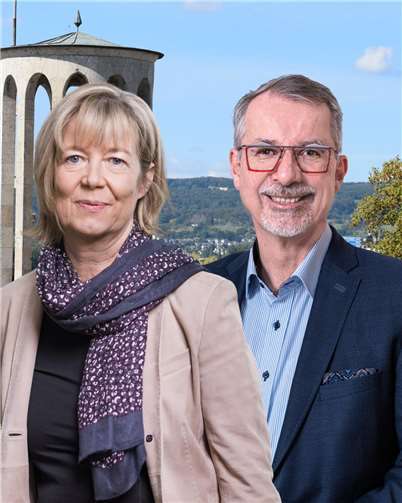 Doris Ahnen und Sven Lefkowitz.  Foto: Sebastian Lück