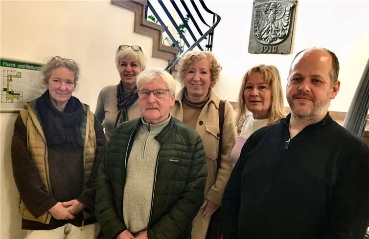 Doris Schmitten, Claudia Schmitz beide OV Adenau, Hennes Fuhrmann, Jutta Pürling, Ulrike Görtz, Fraktion Altenahr und Daniel Greipel Klimaschutzmanager für die VGs Adenau und Altenahr.  Foto: privat