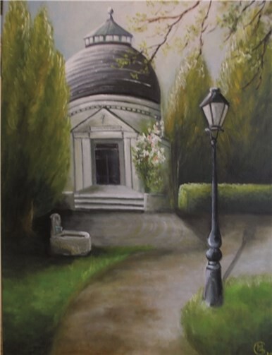 Dorothy Maurus ließ sich von Bad Breisig inspirieren. privat