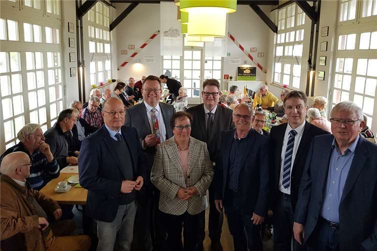 Dr. Adolf Weiland, Christa Gügel, Georg Moesta, Ernst Einig, Ralf Seekatz, Horst Hohn, Anton Reite.Foto: privat