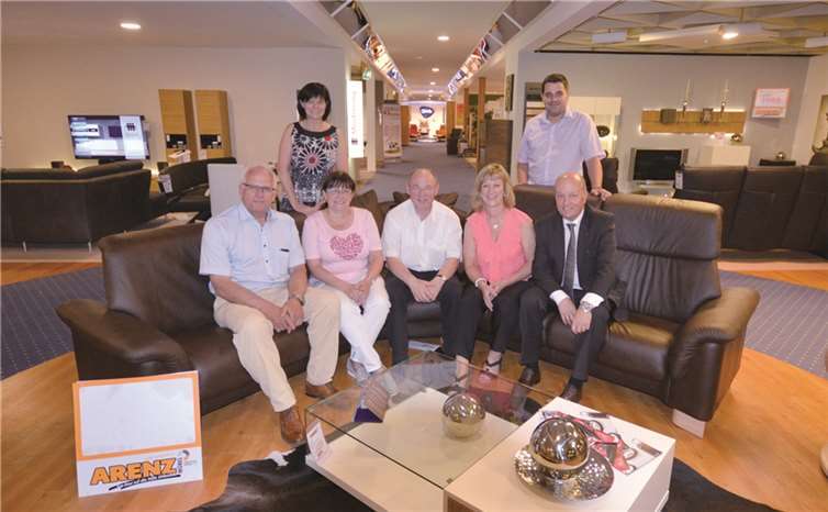 Dr. Adolf Weiland (r) besuchte im Rahmen der Bezirksbereisung die Verbandsgemeinde Kaisersesch.privat