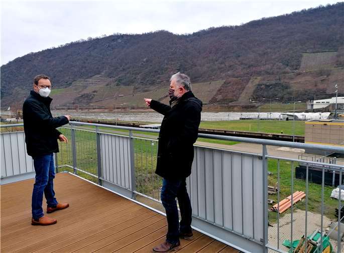 Dr. Alexander Wilhelm bei seinem Besuch in Lehmen.Foto: privat