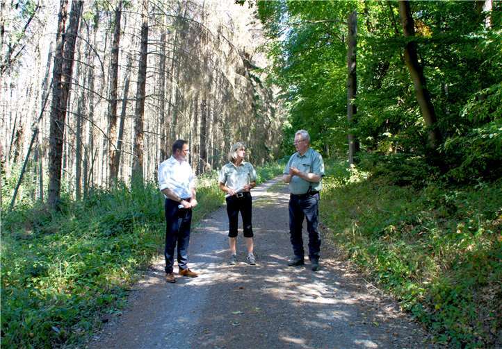 Dr. Alexander Wilhelm informierte sich vor Ort. Foto: Privat
