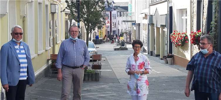 Dr. Alfred Löhning, Beigeordneter, Wolfgang Heitmann, Stadtbürgermeister Vallendar, Anita Herr, Erste Beigeordnete und Andreas Wandow, Beigeordneter. Foto: privat