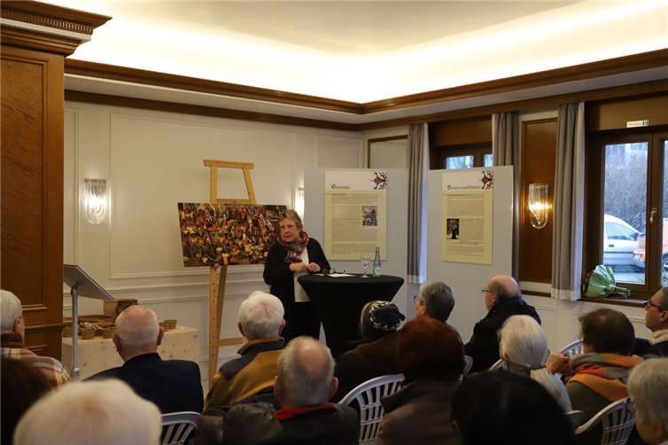 Dr. Alice Selinger wusste viel über die Ernährung im Mittelalter zu berichten.