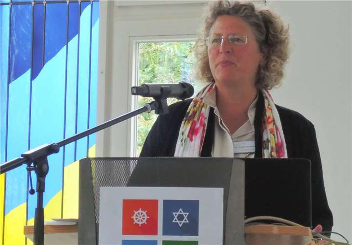 Dr. Carmen Birkholz referierte über kultursensible Spiritualität am Lebensende.Fotos: BSB