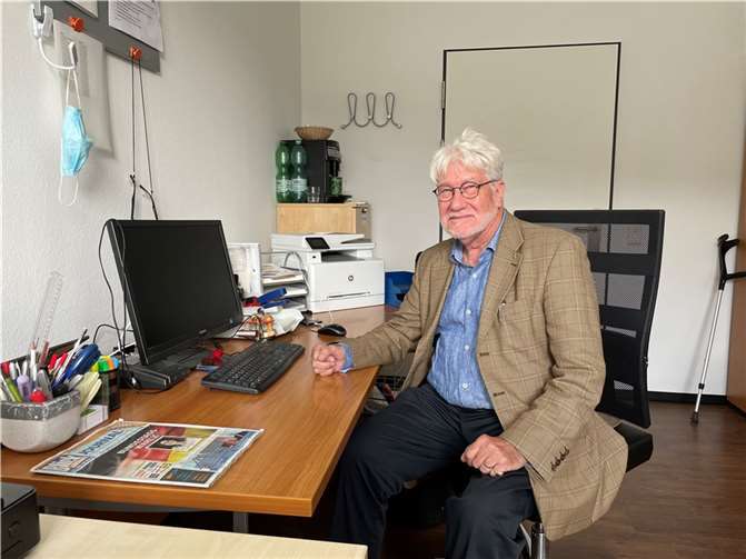 Dr. Christoph Smolenski denkt nicht ans Aufgeben. FFoto: ROB
