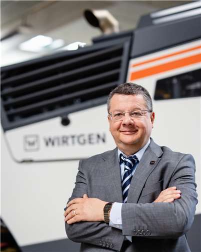 Dr. Cyrus Barimani ist seit dem 1. Mai 2023 neuer Geschäftsführer der Wirtgen GmbH.