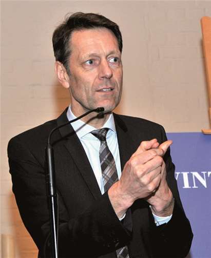 Dr. Georg Schütte wies auf Probleme in der Gesellschaft hin. privat