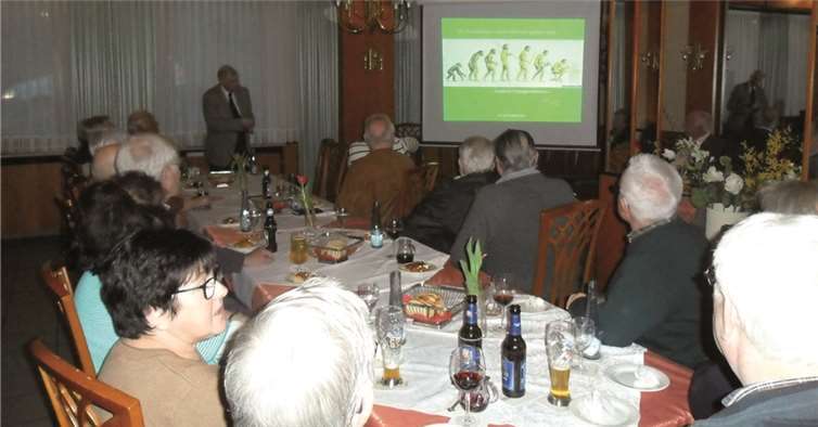 Dr. Gerhard Kreuter referierte zum Thema „Wein und Gesundheit.“ privat