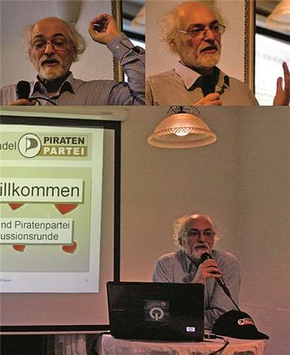 Dr. Gernot Reipen stellte sein Politikkonzept vor. privat
