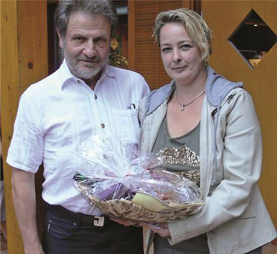 Dr. Günter Gabel wurde ebenfalls von der ersten Vorsitzenden geehrt.