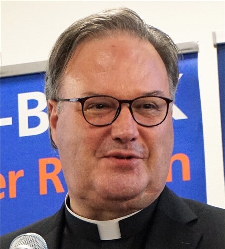 Dr. Hans Günther Ullrich, Domvikar vom Bischöflichen General Vikariat in Trier, erinnerte an die Bedeutung der sozialen Marktwirtschaft.