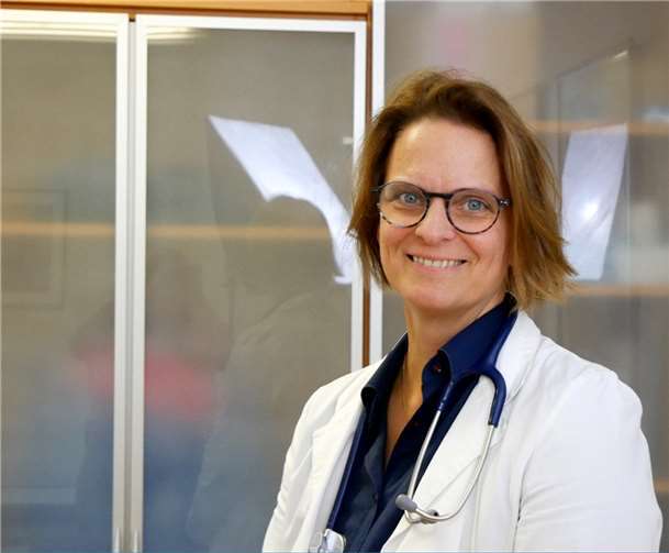 Dr. Imogen Scheef, Chefärztin Innere Medizin  Foto: Kerstin Güntzel/VBK