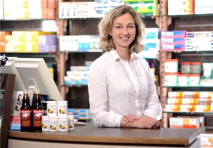 Dr. Irina Schlags wies gegenüber BLICK aktuell auf die enormen Vorteile der neuen Bestell-App hin. Adler Apotheke