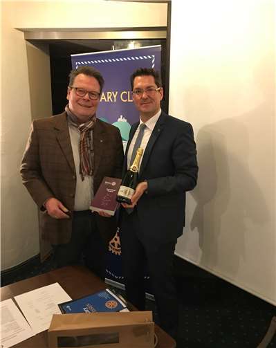 Dr. Jens Böhle (l.) und Rolf Schlipköter (r.).Foto: privat