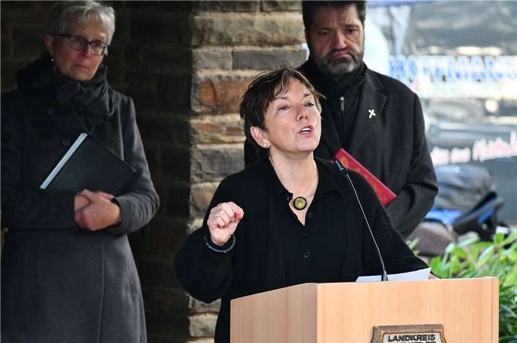 Dr. Margot Käßmann hielt die Hauptrede zur Gedenkstunde.