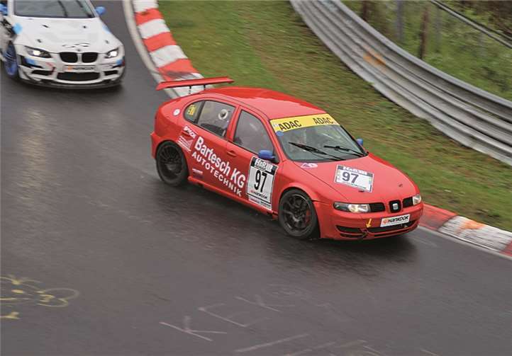 Dr. Michael Albertz in seinem Bartesch-Leon mit der Nummer 97.