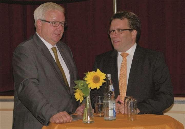 Dr. Michael Fuchs MdB und Jörg Hilden