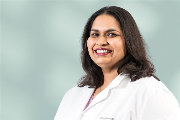 Dr. Mita Mathai Muthirenty ist Pneumologin und Oberärztin der Inneren Abteilung des Franziskus Krankenhauses.