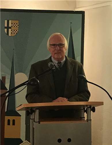 Dr. Norbert Kühn berichtete von den verschiedene Facetten der Säkularisation. Privat