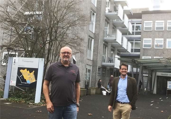 Dr. Rainer Schneichel und Christian Altmaier. Foto: privat