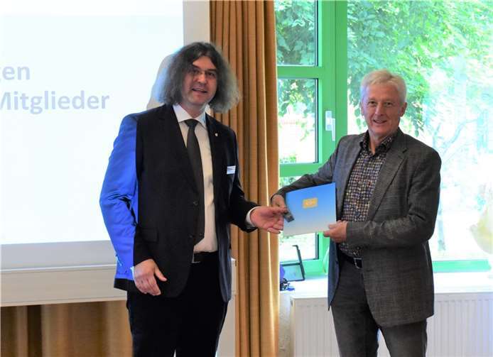 Dr. Thomas Kinsky (l.) Dipl.-Ing. Ulrich Starke (r.). Foto: Sander Kinsky & VDI Mittelrhein