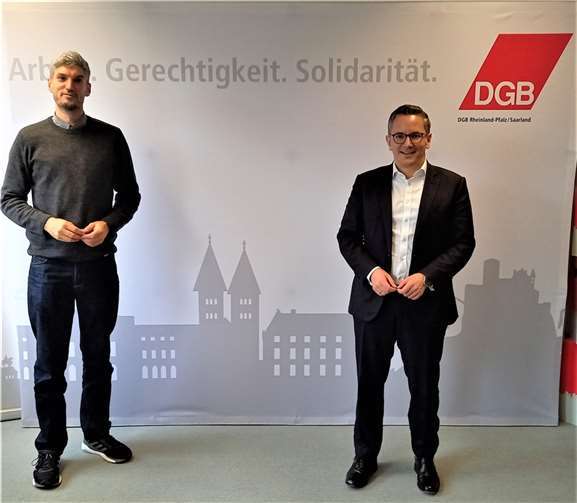 Dr. Thorsten Rudolph (re.) und Sebastian Hebeisen.Foto: privat