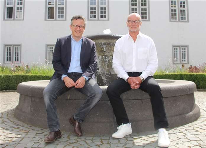 Dr. Thorsten Rudolph und Fritz Naumann. Foto: privat