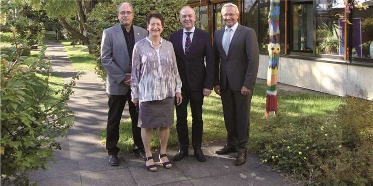 Dr. Ulrich Kettler, Dr. Eva Lichtenstern-Peters, Referent Dr. Alfred Wiater und Achim Hallerbach. privat