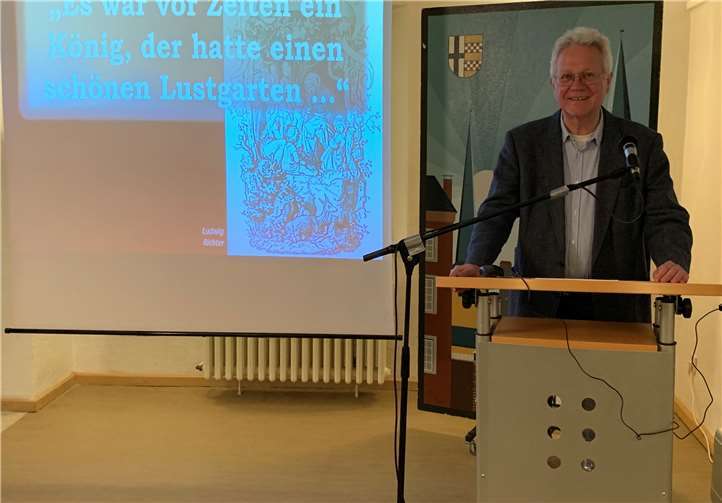 Dr. Ulrich Stevens war im Zehnthaus zu Gast.Foto: privat