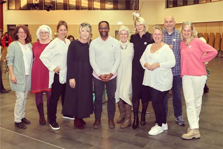 Dr. Umes Arunagirinathan in der Stadthalle Montabaur. Foto: Olaf Nitz