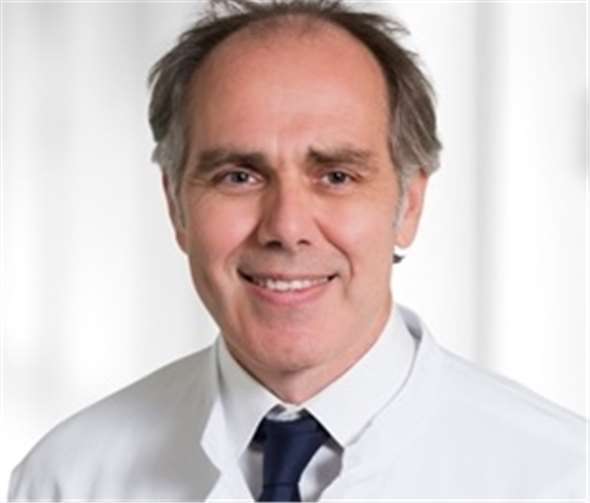 Dr. Uni. Antwerpen Andreas Franke, Chefarzt der Unfall- und Orthopädischen Chirurgie des Evang. Krankenhauses Dierdorf/Selters.Quelle: Evangelisches Krankenhauses Dierdorf/Selters