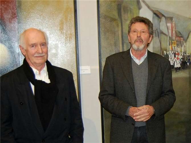 Dr. Uwe Mallin hielt eine treffende Laudatio.