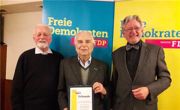 Dr. Volker Böhm, Josef Bohnen (†), Dr. Karl-Heinz Lamberty (v. l. n. r.)privat