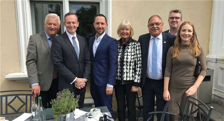 Dr. Volker Wissing informierte sich über die aktuellen Entwicklungen der Stadt Bendorf. Foto: privat