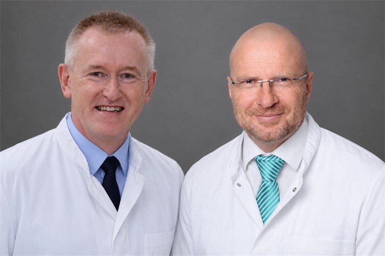 Dr. med. Frank Müller (links) und Privat-Dozent Dr. med. Davor Stamenovic.