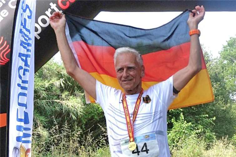 Dr. med Heinz Schwarz vom VfL Waldbreitbach nahm erfolgreich bei den Medigames teil. Foto: Iris Sonneborn