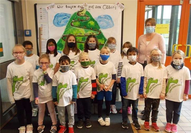 "Drachenstark" fühlten sich die Kinder der GGS Drachenfelser Ländchen.