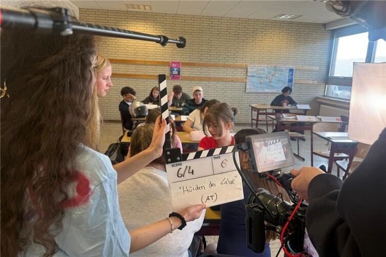 Dreharbeiten zu „Hürden der Liebe“